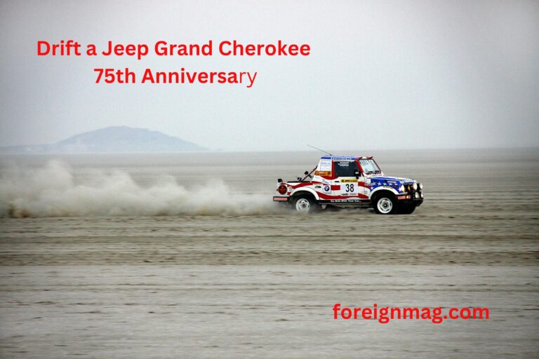 Drift a Jeep Grand Cherokee 75th Anniversary